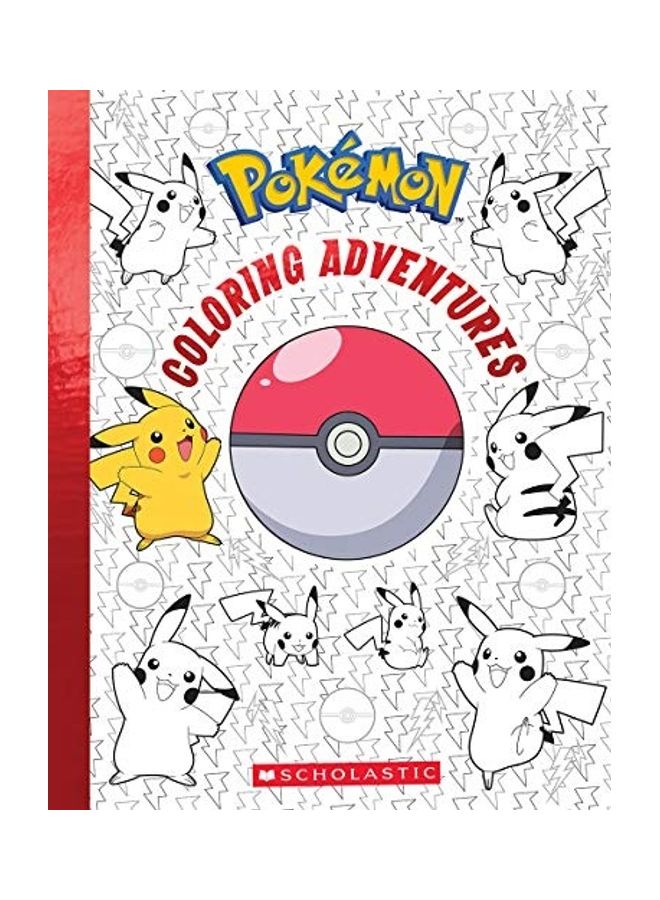 Pokmon Coloring Adventures Paperback English by Scholastic - 44047  - Image 1