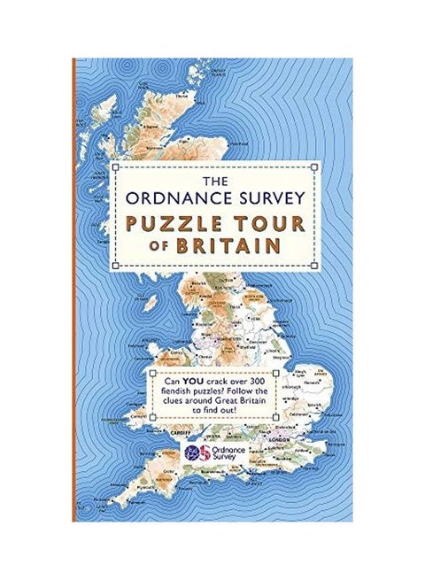 The Ordnance Survey Puzzle Tour of Britain Paperback English by Ordnance Survey - 43970