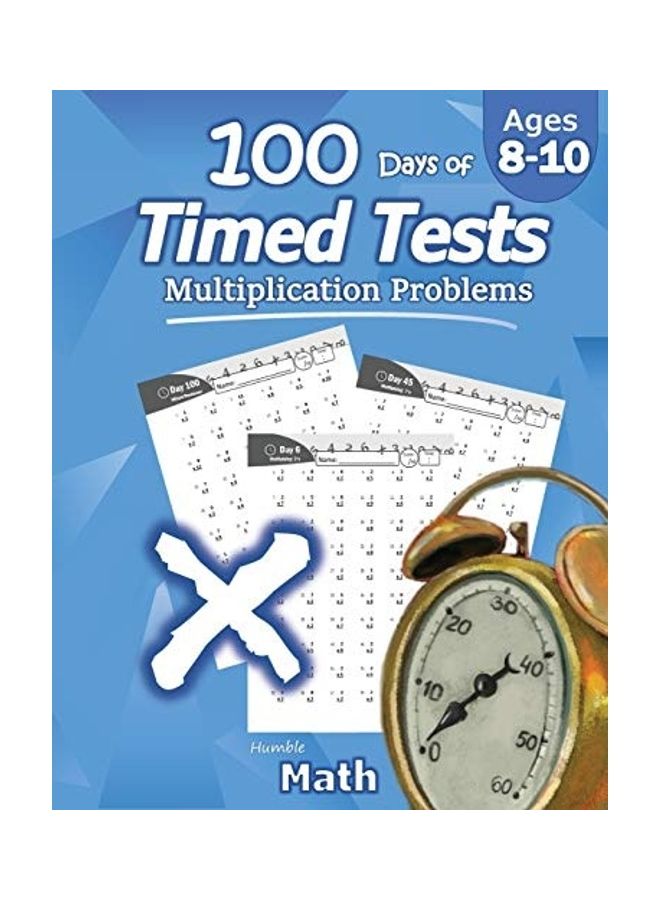 Humble Math - 100 Days of Timed Tests: Multiplication paperback english  - Image 1
