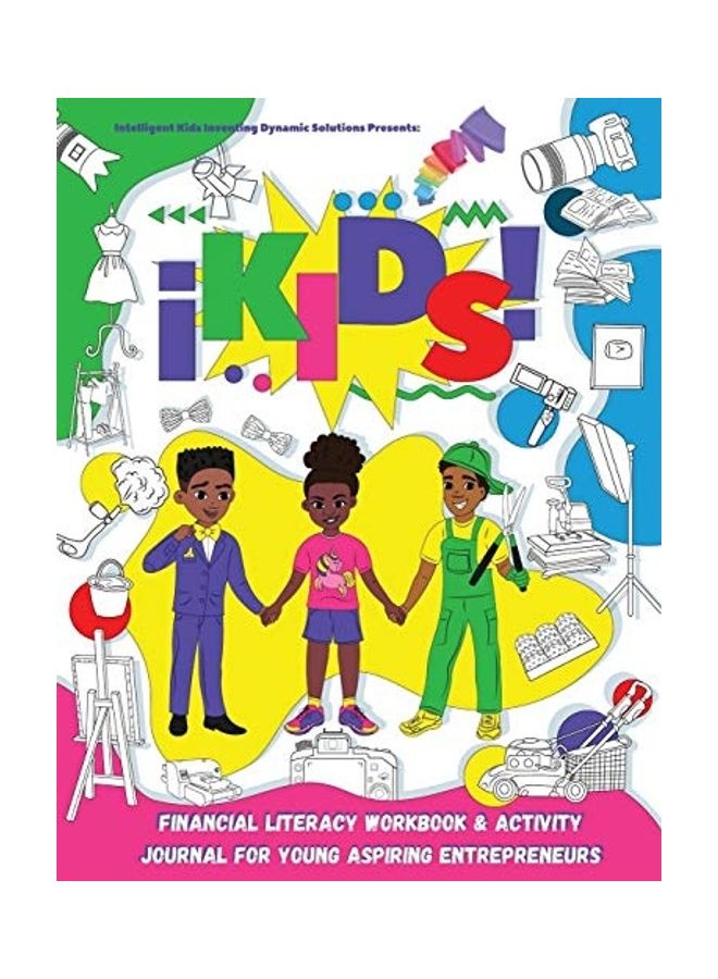 iKids Financial Literacy Workbook and Activity Journal for Young Aspiring Entrepreneurs paperback english  - Image 1