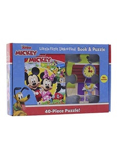 Disney Junior Mickey Mouse Clubhouse: Little First Look and Find Book & Puzzle hardcover english  - Image 1