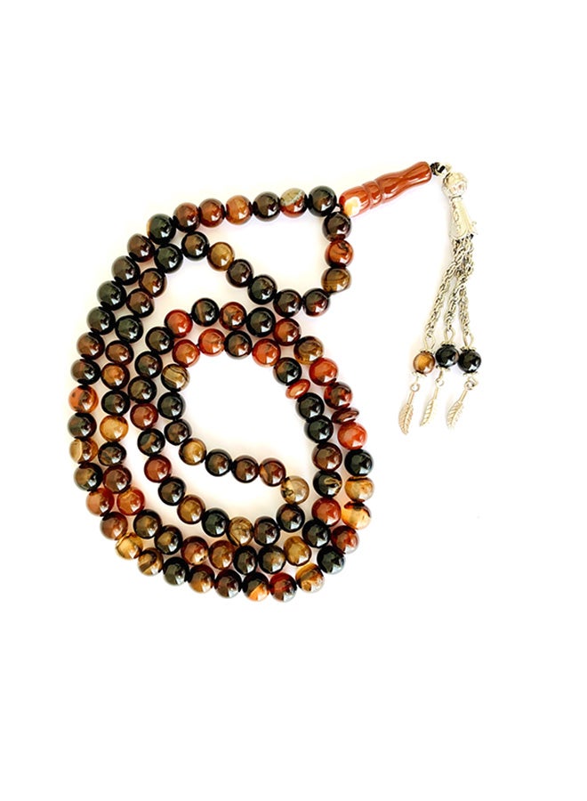 ميركال إمبراير مسبحة من العقيق الطبيعي - Image 2