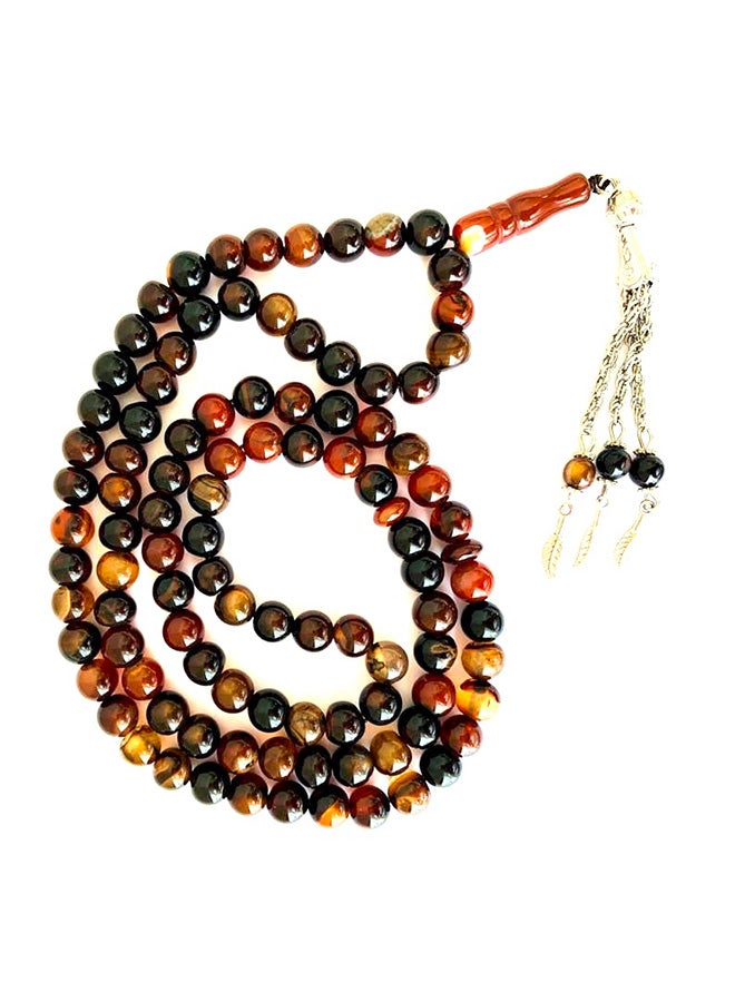 ميركال إمبراير مسبحة من العقيق الطبيعي - Image 3