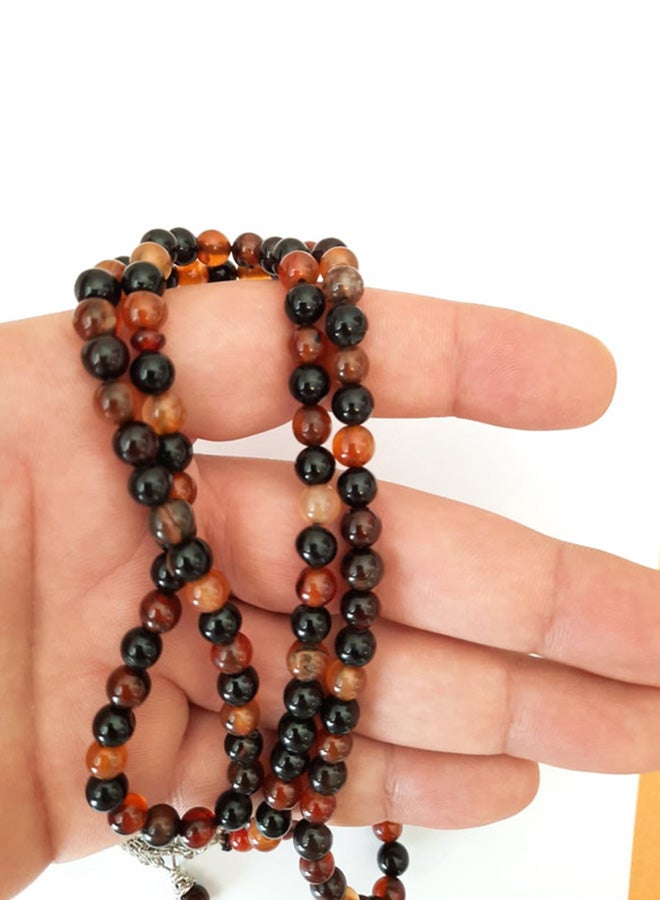 ميركال إمبراير مسبحة من العقيق الطبيعي - Image 5