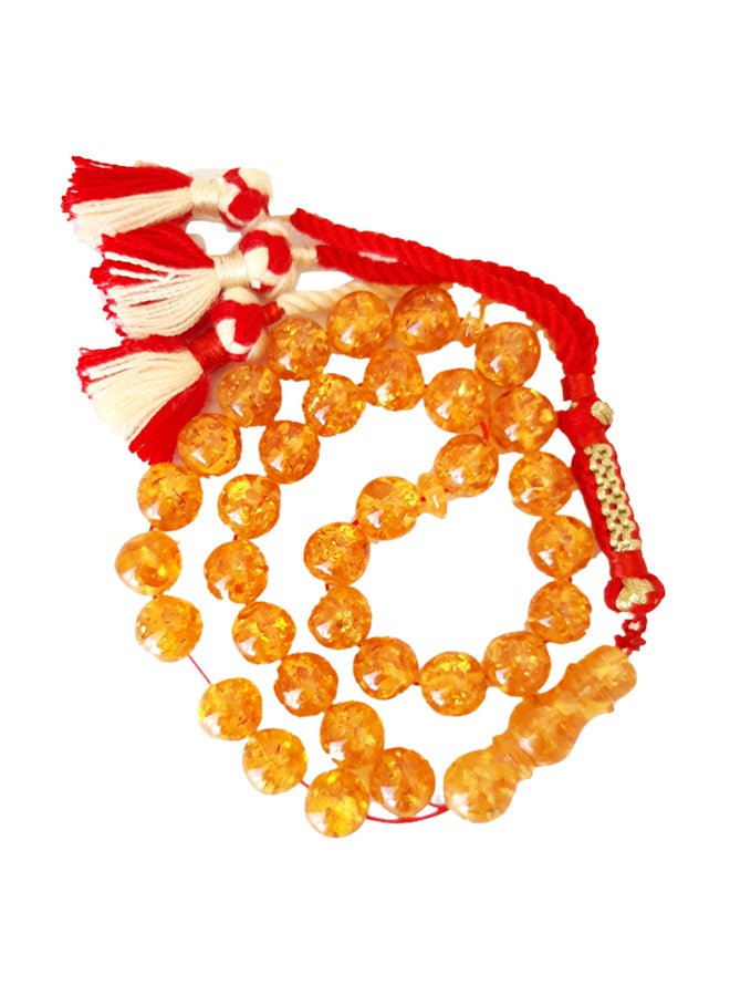 Miracle Empire Natural Sunshine Amber Sand Prayer Beads - Image 1