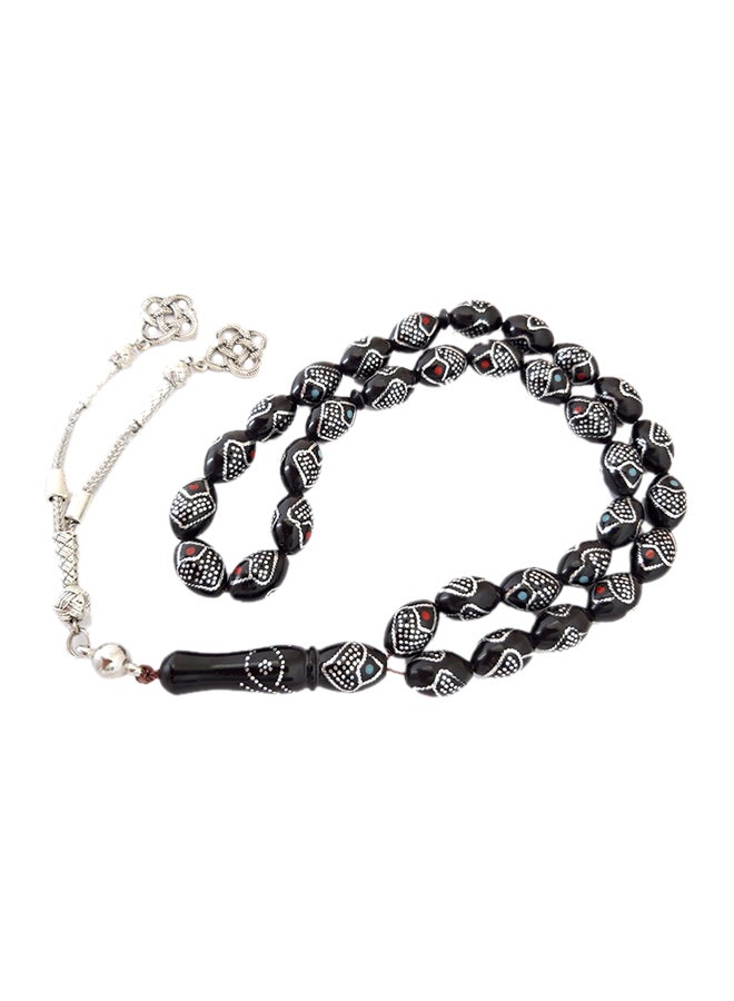 Miracle Empire Natural Kook Engraved Prayer Beads 