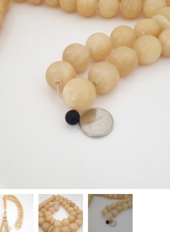 Miracle Empire - Natural Jade Rosary Prayer Beads - Image 1