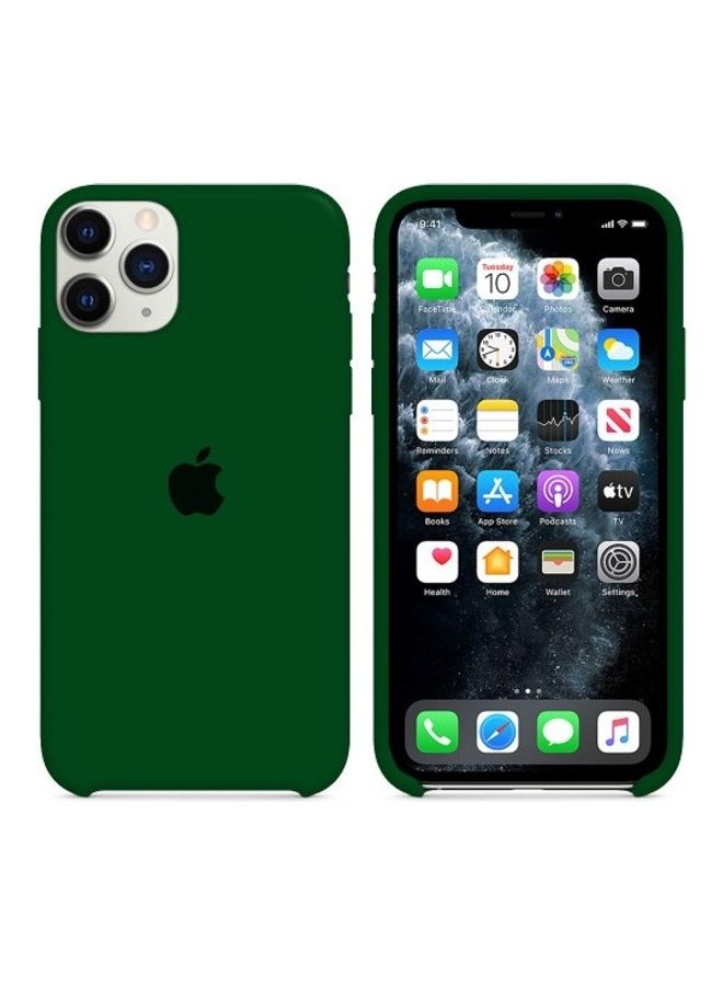 Generic - Protective Silicone Case Cover For Apple iPhone 12 Pro Max Forest Green - Image 1