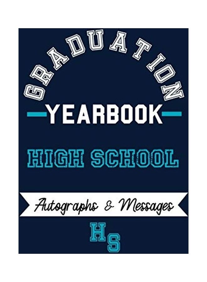 High School Yearbook: Capture the Special Moments of School, Graduation and College paperback english  - Image 1