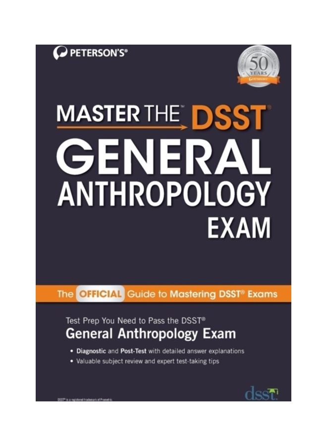 Master the Dsst General Anthropology Exam Paperback English by Peterson's  - Image 3