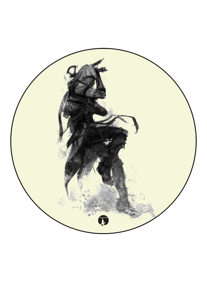 BP Knight Printed Fridge Magnet Beige/Black 5.5cm  - Image 1