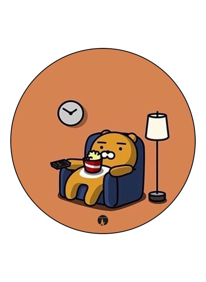 بي بي مغناطيس ثلاجة مُزين بطبعة دب بني/أبيض/أحمر 5.5سم - Image 1