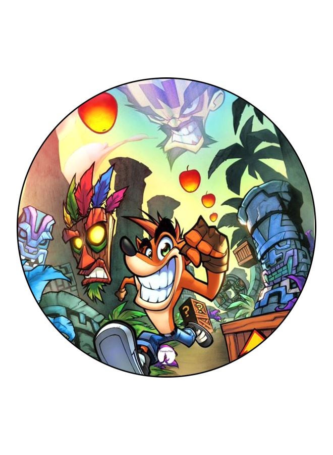 BP Cartoon Printed Fridge Magnet Multicolour 5.5cm - Image 1