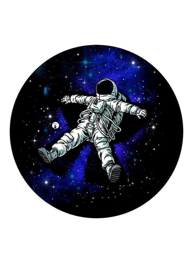 بي بي مغناطيس ثلاجة مُزين بطبعة لرائد فضاء أزرق/ أبيض/أحمر 5.5سم - Image 1