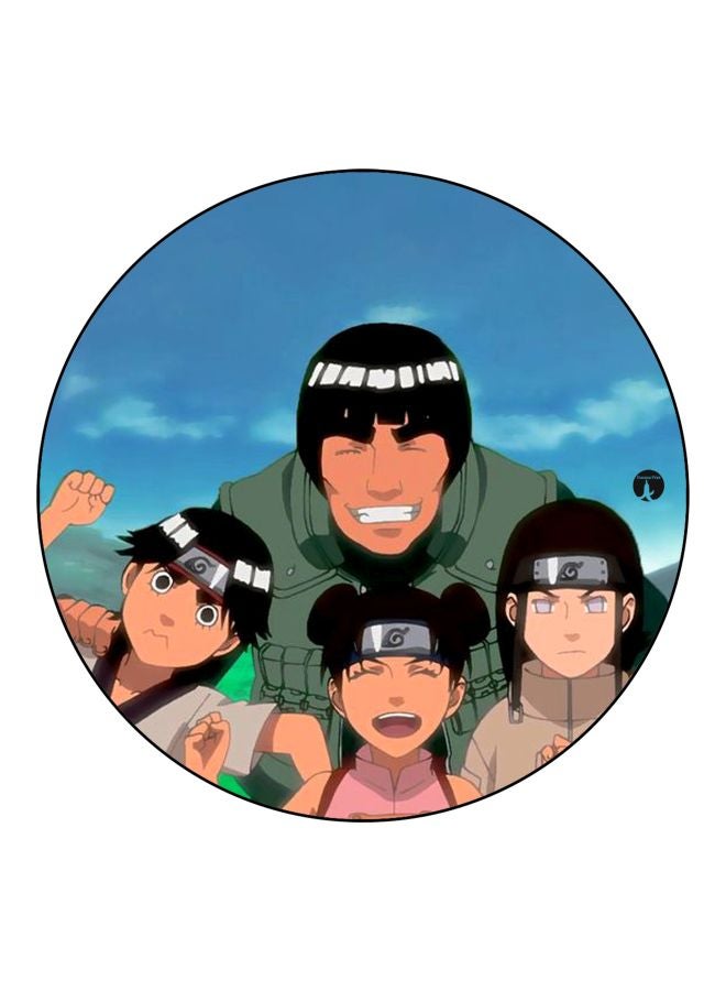 بي بي مغناطيس ثلاجة مُزين بطبعة بتصميم كرتوني أزرق/ أخضر/ بني 5.5سم - Image 1