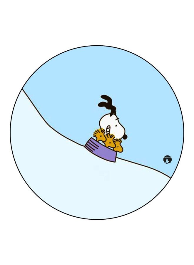 BP Cartoon Printed Fridge Magnet Blue/White/Yellow 5.5cm  - Image 1