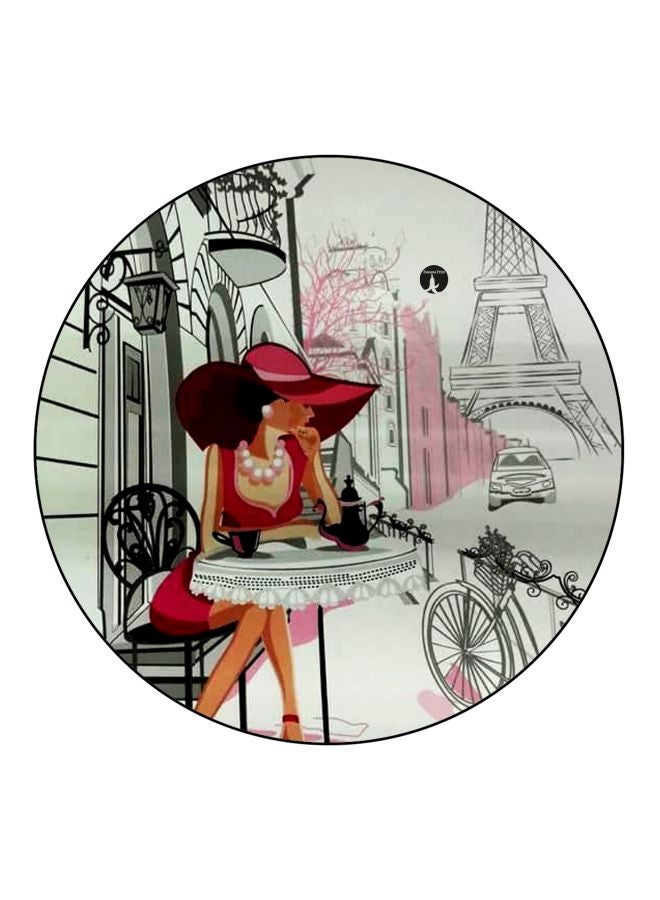 BP Anime Printed Fridge Magnet Grey/Pink/Red 5.5cm - Image 1