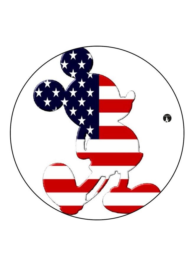 بي بي مغناطيس ثلاجة بطبعة ميكي ماوس أبيض/أحمر/أسود 5.5سم - Image 1