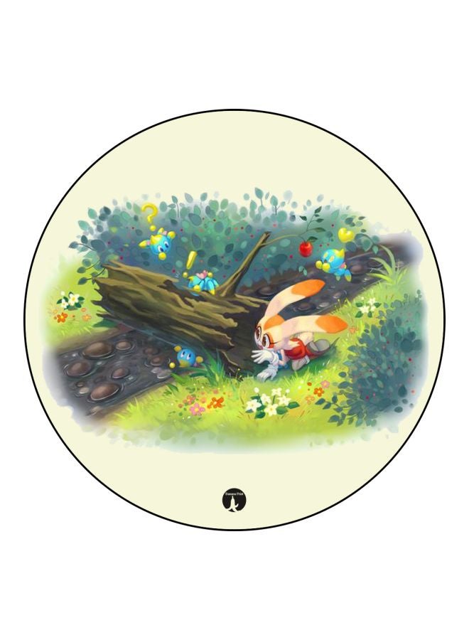 BP Cartoon Character Printed Fridge Magnet Green/Blue/Beige 5.5cm - Image 1