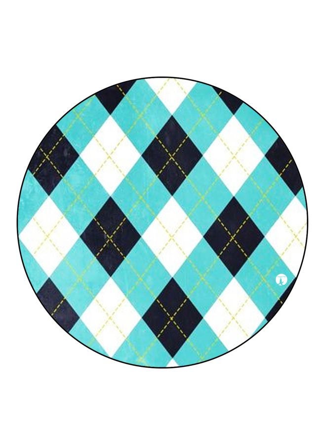 BP Lines Printed Fridge Magnet Blue/White/Green 5.5cm - Image 1