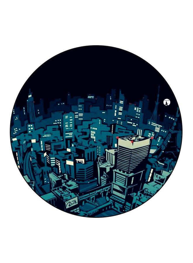 BP City Printed Fridge Magnet Blue/Black 5.5cm - Image 1