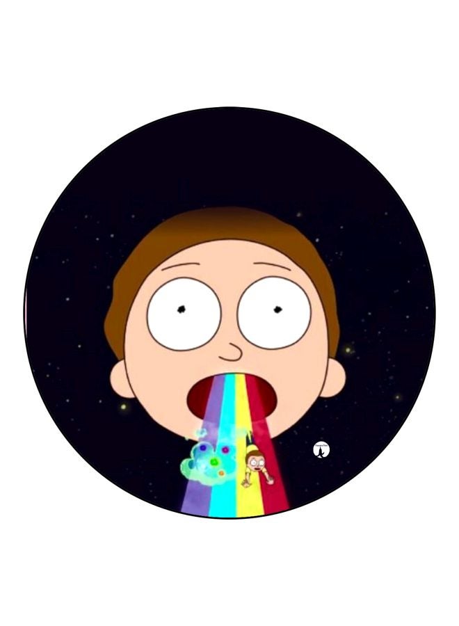 BP Cartoon Printed Fridge Magnet Black/Beige/Brown 5.5cm - Image 1