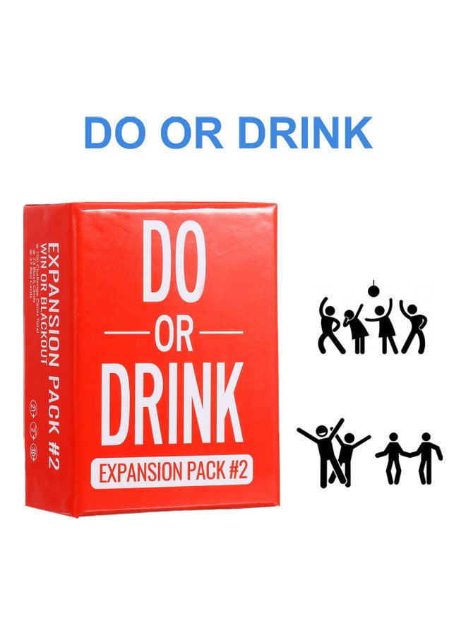 100-Piece Do Or Drink Card Game Set 13.49x10.31x7.19cm - Image 5