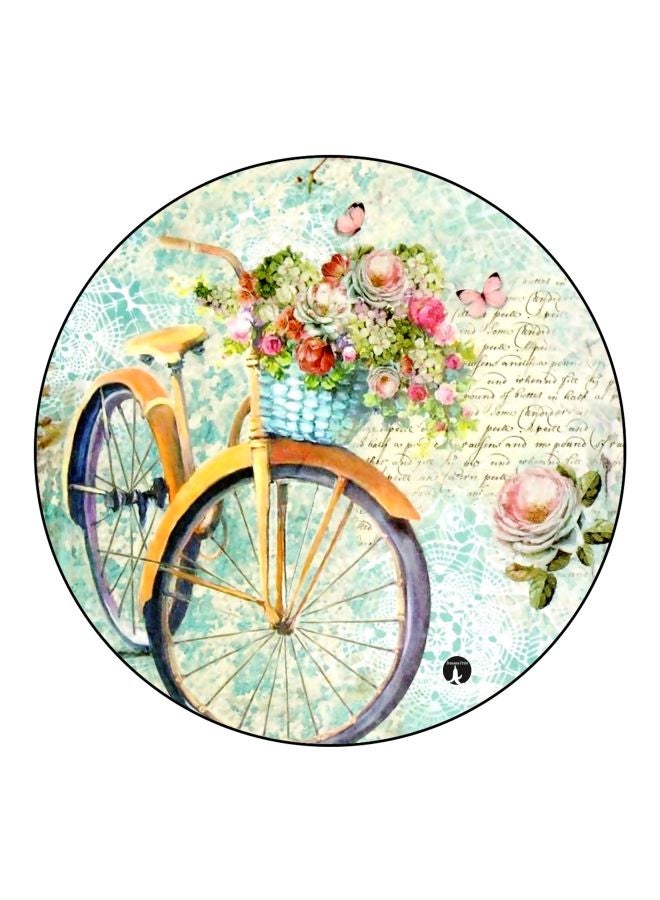 بي بي مغناطيس لتزيين الثلاجة مزين بطبعات أزرق/ أخضر/ وردي 5.5سم - Image 1