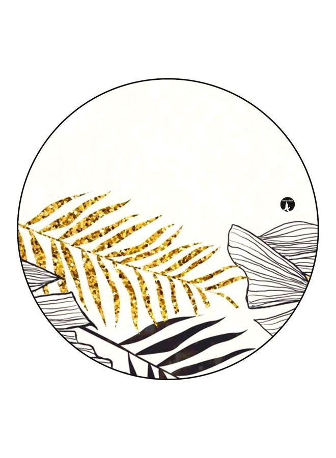 BP Printed Fridge Magnet White/Gold/Black 5.5cm - Image 1