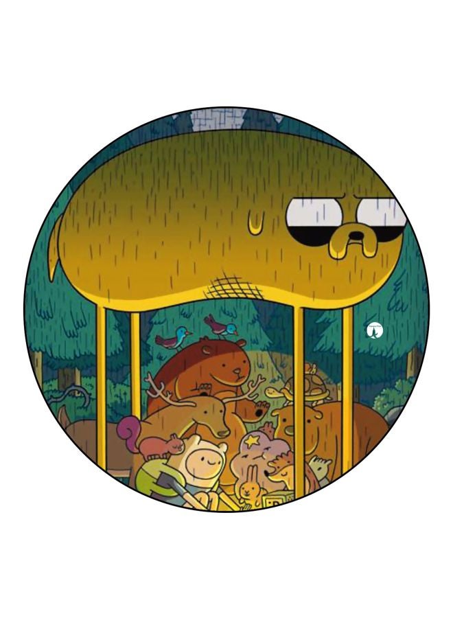 بي بي مغناطيس ثلاجة مُزين بطبعة بتصميم كرتوني متعدد الألوان 5.5سم - Image 1