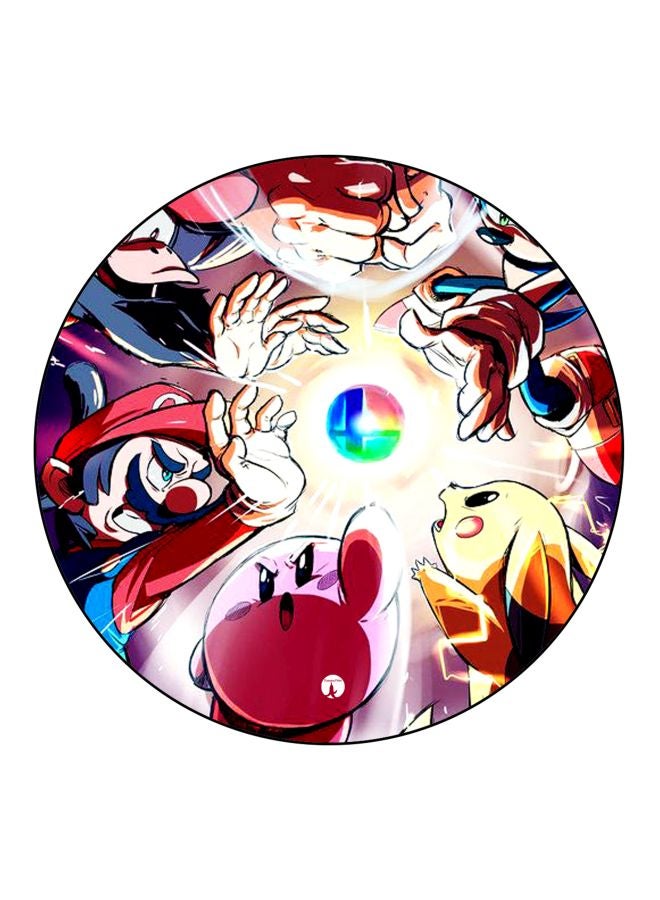 BP Cartoon Printed Fridge Magnet Multicolour 5.5cm - Image 1