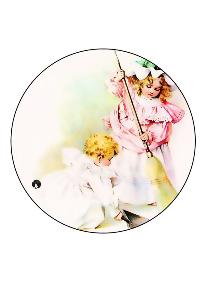 BP Anime Printed Fridge Magnet Pink/Beige/White 5.5cm - Image 1