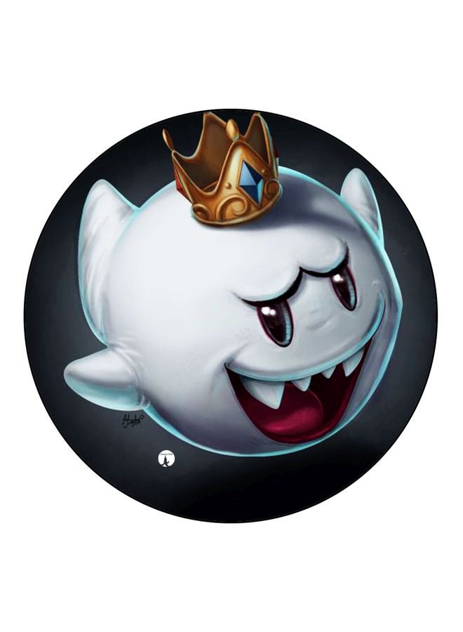 BP Cartoon Printed Fridge Magnet White/Black/Brown 5.5cm - Image 1