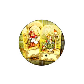 Printed Fridge Magnet Multicolour 5.5cm - v1605011559/N41706545A_1