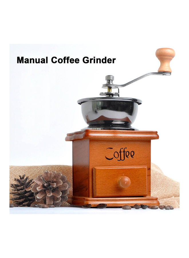 Manual Coffee Beans Grinder Silver 16.70*10.60*10.60cm - Image 4