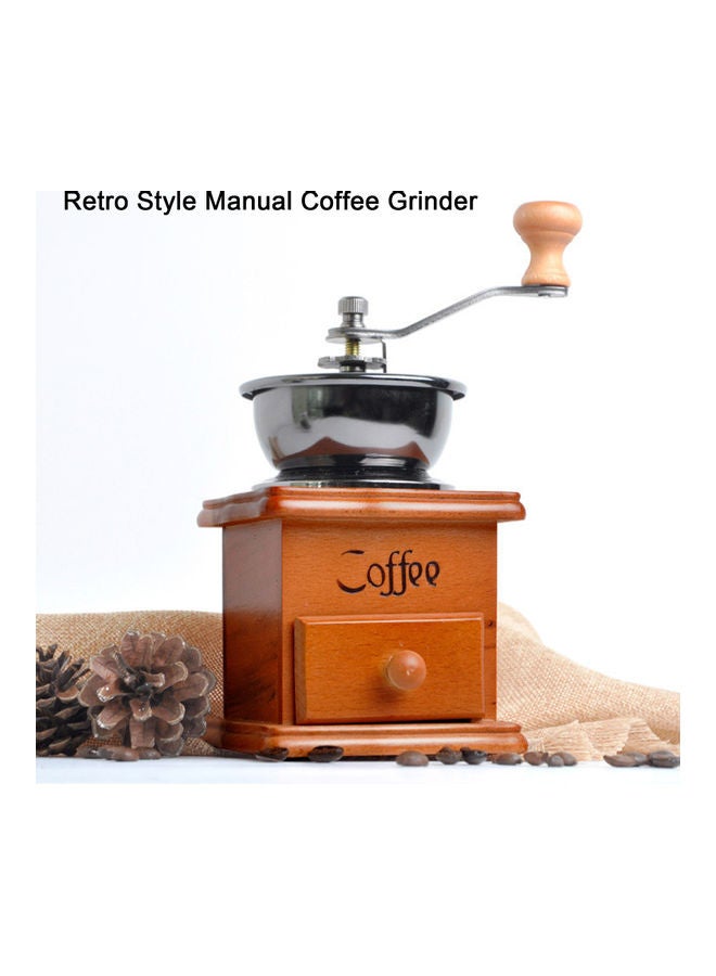 Manual Coffee Beans Grinder Silver 16.70*10.60*10.60cm - Image 5