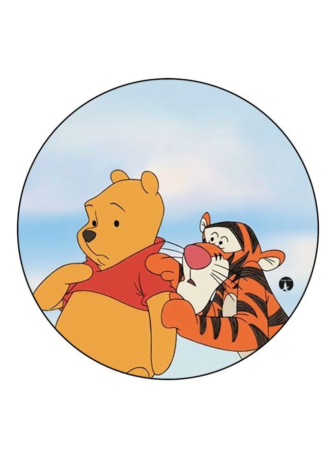 BP Winne The Pooh Printed Fridge Magnet Blue/Orange/Red 5.5cm  - Image 1
