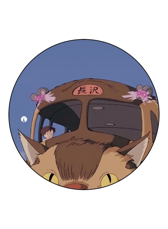 BP My Neighbor Totoro Printed Fridge Magnet Brown/Beige/Blue 5.5cm - Image 1