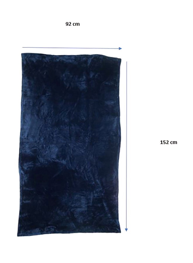 4-In-1 Travelling Blanket/Pillow/Seat Cushion/Lumbar Support Blue