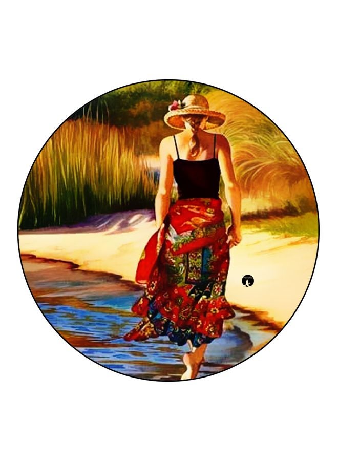 BP Girl Printed Fridge Magnet Multicolour 5.5cm - Image 1