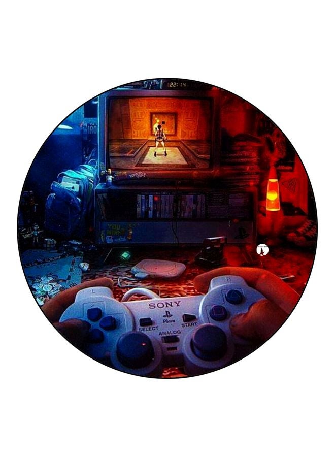 BP PlayStation Printed Fridge Magnet Red/Yellow/Blue 5.5cm - Image 1