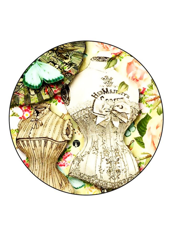 BP Dress Printed Fridge Magnet Multicolour 5.5cm - Image 1