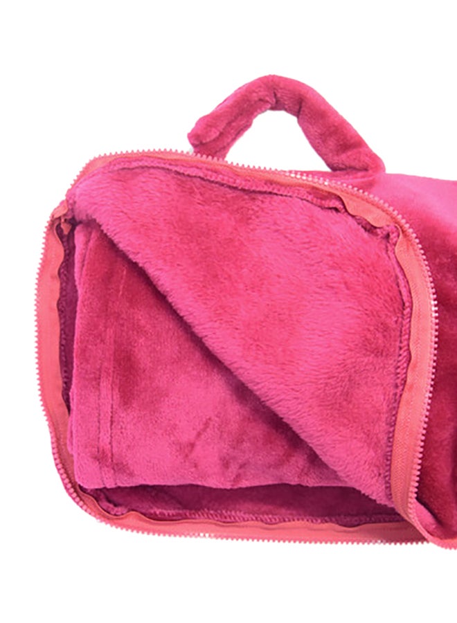 4-In-1 Travelling Blanket/Pillow/Seat Cushion/Lumbar Support Pink  - Image 2