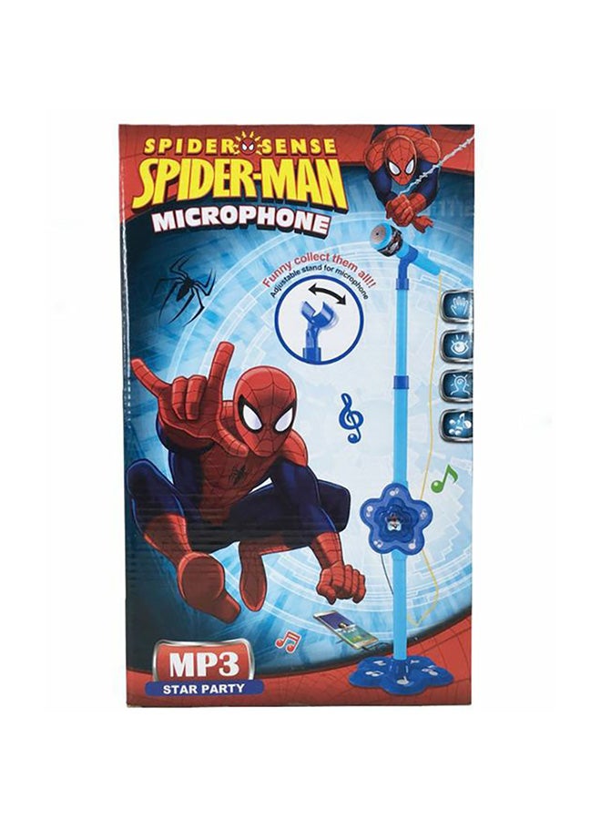 Spiderman Mp3 Star Party Microphone 20 x 35 x 6cm