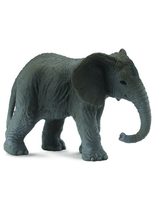 CollectA African Elephant Calf Animal Figure 6×4×3cm  - Image 1