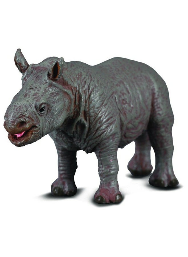 CollectA White Rhinoceros Animal Figure 6×4×2cm  - Image 1