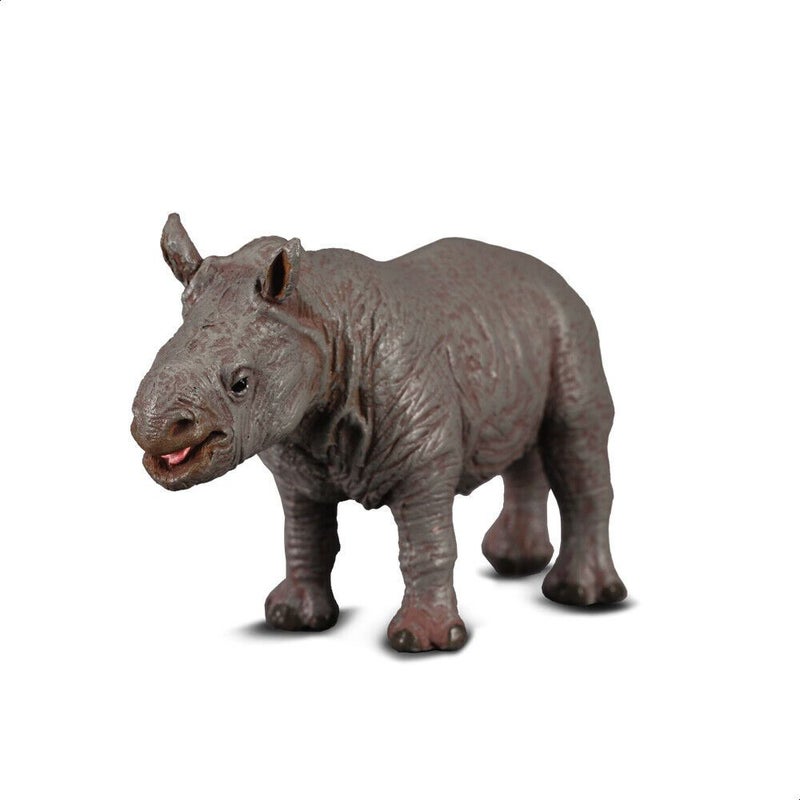 CollectA White Rhinoceros Animal Figure 6×4×2cm  - Image 3