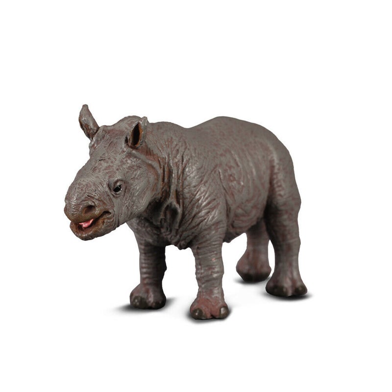 CollectA White Rhinoceros Animal Figure 6×4×2cm  - Image 2