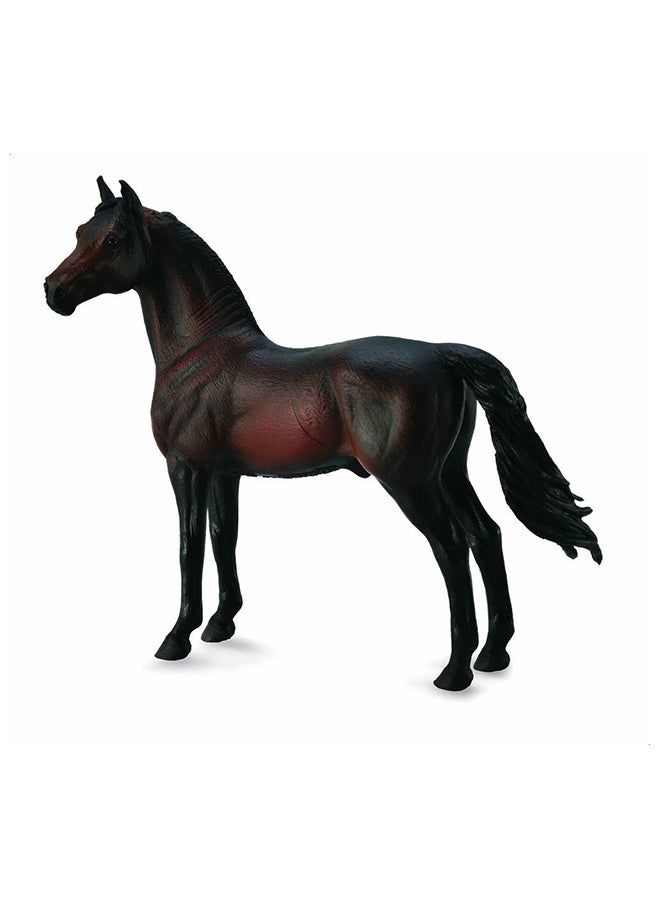 مجسم مصغر لحيوان فحل خيل المورجان طراز 88646 15.2x5.1x12.7بوصة