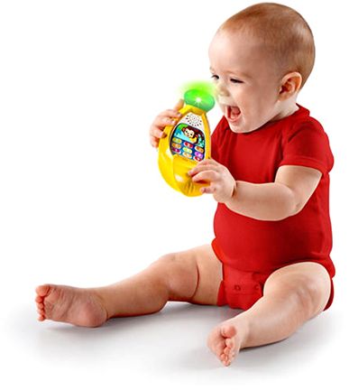 Bright Starts - Banana 10040 Giggle And Ring Phone 10.2x10.2x20.3cm - Image 1